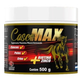 Casco Max 500g Suplem Biotina Zinco Cascos Pelo Crina Calbos