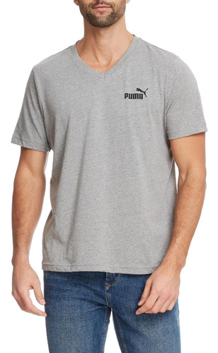 Playera Puma Ess V Neck Para Hombre 855995-03