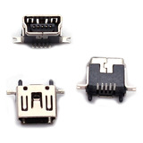 Pin Carga Mini Usb 90 Grados Vertical Para Gps 