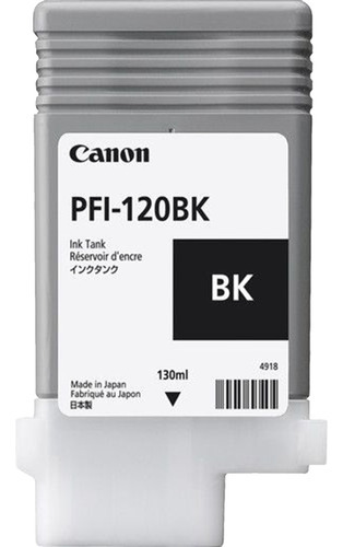 Cartucho Canon Pfi-120 Bk Negro 130 Ml 2885c001aa