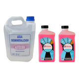 Kit Refrigerante Total Red X 2 Litros + Agua Destilada X 5 L