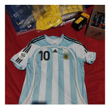 Camiseta Selección Argentina Titular 2006 10 Riquelme Xl