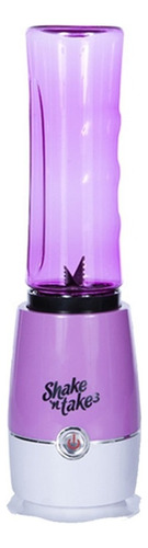 Mini Batidor/ Mezclador Portatil Multifuncional 16oz Color Violeta