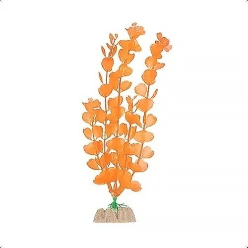 Planta Artificial Plastica Peceras Glo Fish Grande Large