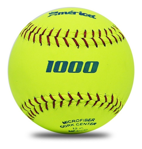 Pelota Softbol America 1000 Verde