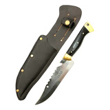 Faca Artesanal 7'' Bowie Bushcraft Disco Arado Full Tang Po7