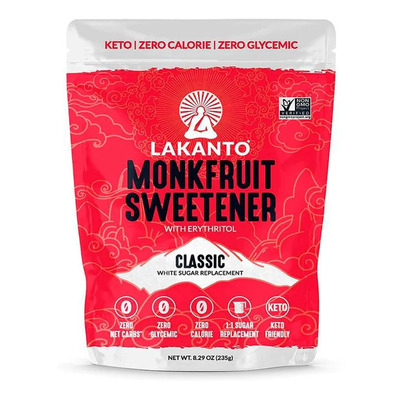 Endulzante Lakanto Monkfruit Sweetener Classic 235g | MercadoLibre