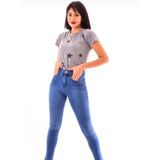 Jean Mujer Chupin Elastizado Pack 3 Jeans  Por Mayor 