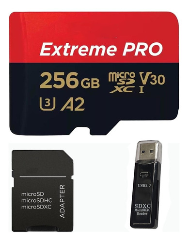 Memoria Extreme Pro Sdsqxcd-256g-gn6ma 256gb 200mb/s