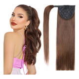 Extensiones De Cabello Humano Con Clip Para Cola De Caballo