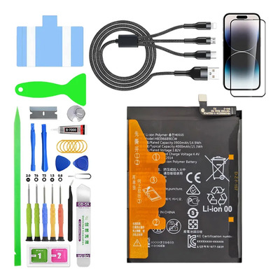 Batería Pila Para Huawei Y8s Y Y9 2019 Jkm-lx1\u002Flx2\u002Flx3\u002Fal00\u002Ftl00\u002Fal00a\u002Fal00b Hb396689ecw Con Kit De Reemplazo | MercadoLibre