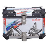 Baul Trasero Motocicleta Ls2 Sg55 Aluminio 55 Lts