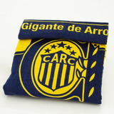 Toallón Rosario Central Diseño Gigante Color Amarillo