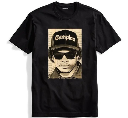 Playera Straight Outta Compton Nwa Dama Y Caballero Mod 1