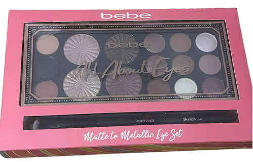 Bebe All About Eyes Paleta De Sombras Con Brocha