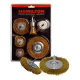 Kit De Cepillos Para Taladro Hamilton Bk6 X 6 Unidades