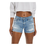 Short American Eagle Midi De Denim Ne(x)t Level Mujer