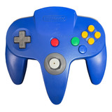 Controle Original Azul Nintendo 64 Revisados E Com Garantia