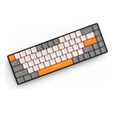 Teclado Mecanico Inalámbrico, Teclado Gaming, 68 Teclas