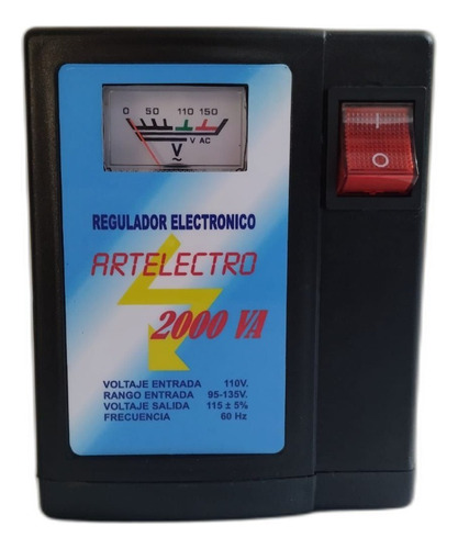 Regulador De Voltaje  2000 V.a