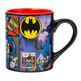 Taza Cerámica Batman Dc Comics, 14 Oz