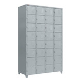 Roupeiro De Aço Locker 32 Portas Pequenas 198x122x40 Ch 26