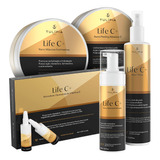 Kit Life C+ Profissional Clareamento E Rugas Tulipia