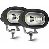 20w Led Motocicleta Luz 6d Lente Led Luces De Camión L...