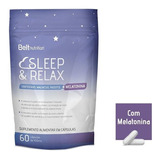 Belt Sleep And Relax Com Melatonina 60 Caps - Beltnutrition