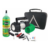 Compresor Inflador Slime 4x4 Kit Reparacion Sellador + Bolso