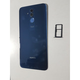 Tapa Y Bandeja Sim Huawei Mate 20 Lite Azul Originales