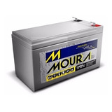 Kit 10 Baterias Moura 12v 7a Cerca/alarme/nobreak 12mva-7