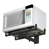 Suporte Para Forno Microondas Elétrico Multivisão F100 Preto