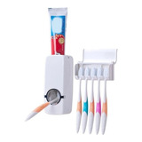 Dispenser Automatico Pasta Dental + Porta Cepillos