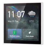 Reloj De Pared Inteligente Con Panel De Control Bt Switch, F