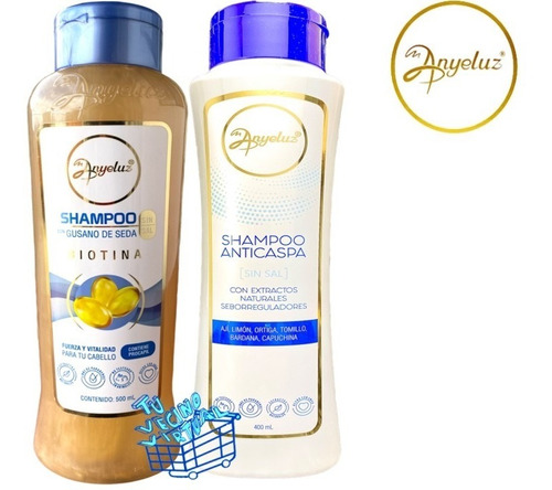 Shampoo Seda Anyeluz + Anticasp - mL a $74