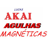 Agulha + Cápsula Akai - Ap- Q55, Reposição Original , Diamante Elíptica 