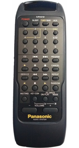 Cr-0049 Controle Remoto P/ Som Panasonic Eur 642191
