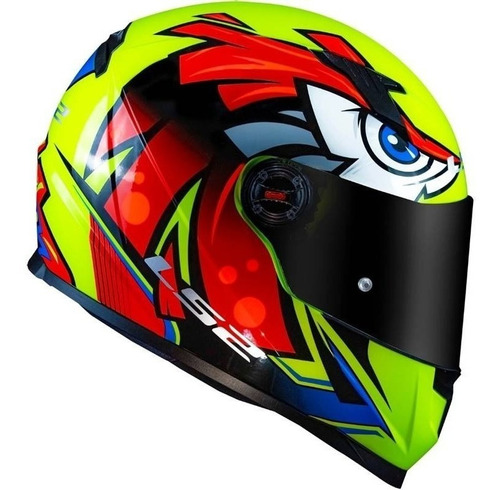 Capacete Ls2 Tribal Ff358 Mais Vendido Fechado