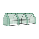 Outsunny Greenhouse Mini Portátil Con Grandes Puertas De Cre