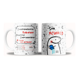 Taza De Cerámica Flork Signos Zodiacales Meme Varios Modelos