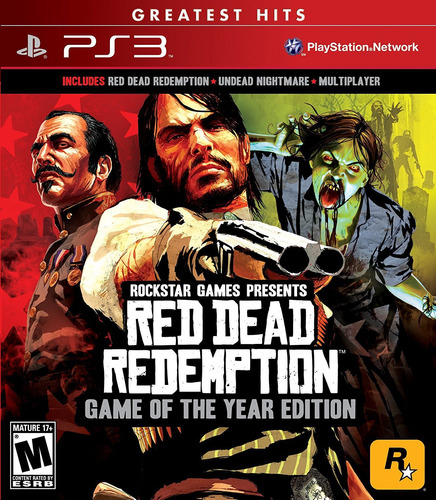 Red Dead Redemption Game Of The Year Edition Ps3 / Físico