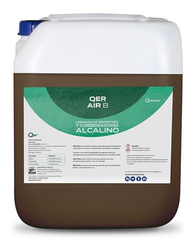 Qer- Air B Limpiador Serpentines, ( Alcalino) 20 Litros