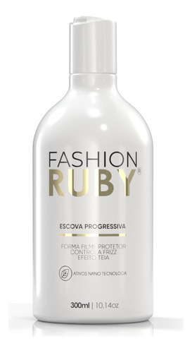Escova Progressiva Fashion Ruby Linha Gold 300g Sem Formol