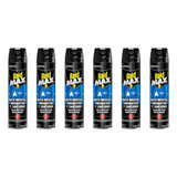 Pack X 6 Insecticida Raid Max Mata Moscas Y Mosquitos 360 Cc