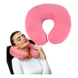 Cojin De Cuello Inflable Cómodo Almohada De Viaje Relajante