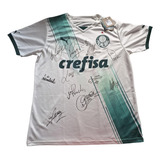 Camiseta Palmeiras Puma Autografada Abel E 11 Jogadores