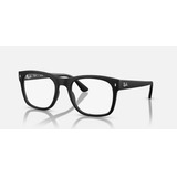 Armação Óculos De Grau Unissex Ray-ban Rb7228 2477 55 Preto