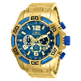 Pantalla Analógica Invicta 25852 Pro Diver Para Hombre, Colo