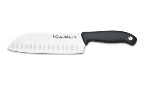 Cuchillo Santoku Evo 18cm 3 Claveles